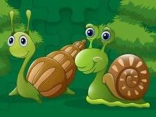 Cute Snails Jigsaw